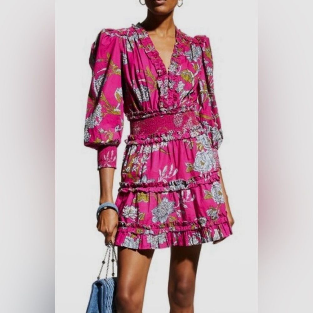 Anthropologie Love the Label Dress Wanda Print Dress
